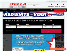 Tablet Screenshot of dellagm.com